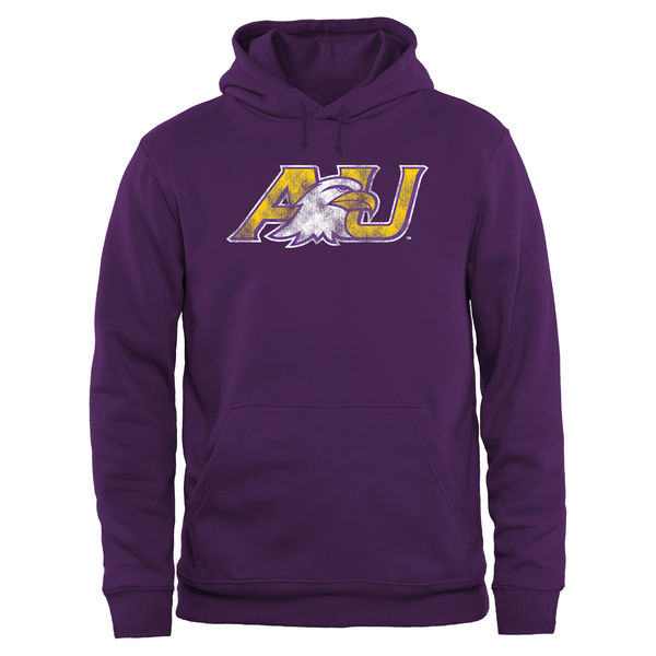 Men NCAA Ashland Eagles Big Tall Classic Primary Pullover Hoodie Purple